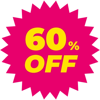 60%OFF